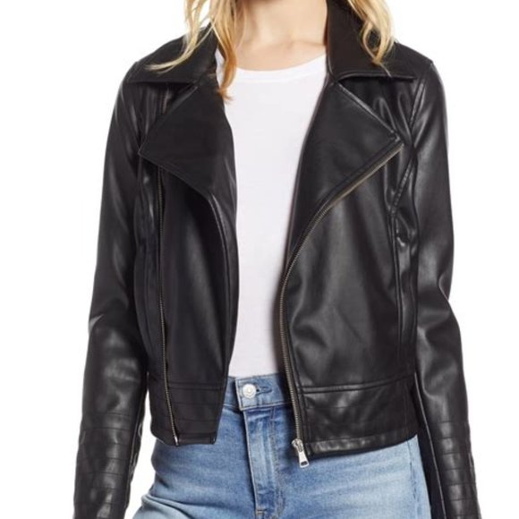 Halogen Jackets & Blazers - Halogen Real Genuine Leather Jacket